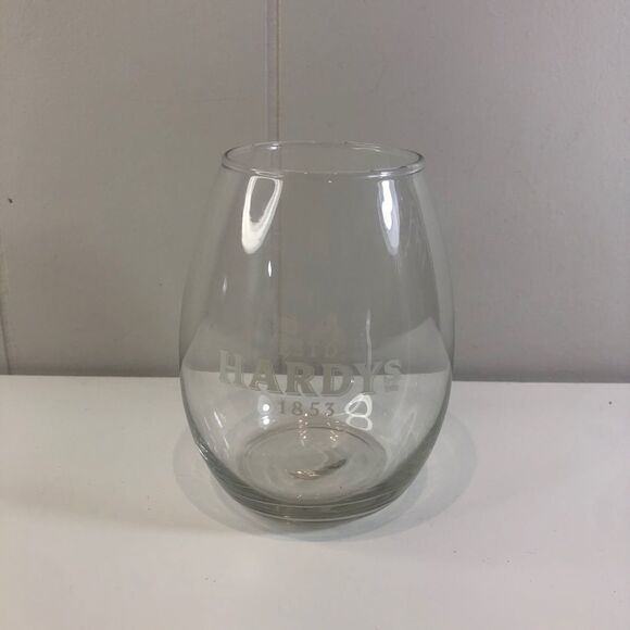 Hardy’s Advertising Mini 6oz Stemless Wine glasses Set of 2 - Picture 2 of 4